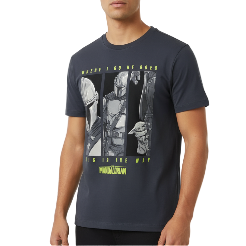CAMISETA HOMBRE MANDALORIAN