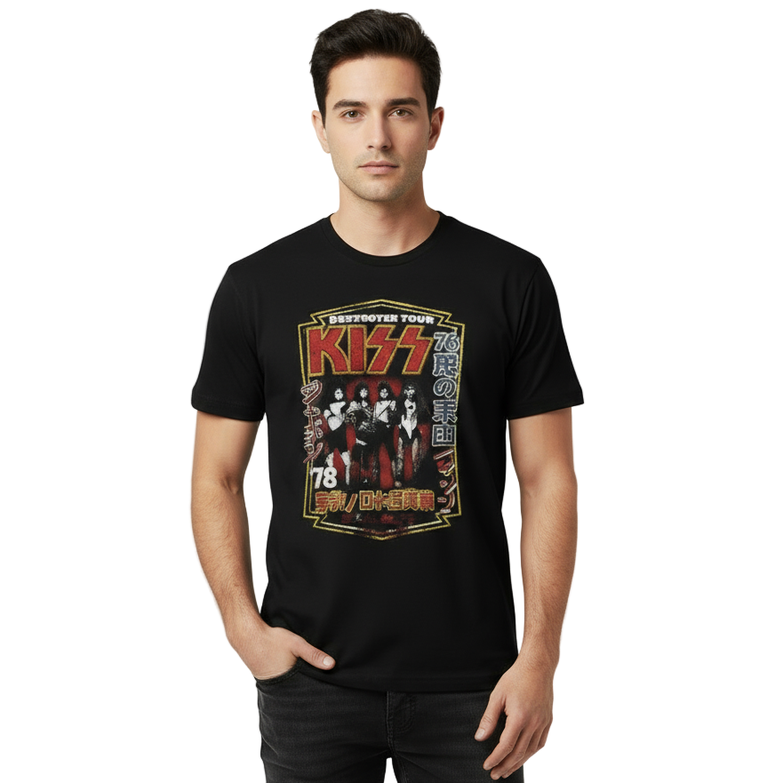 CAMISETA MOVIES KISS 237411