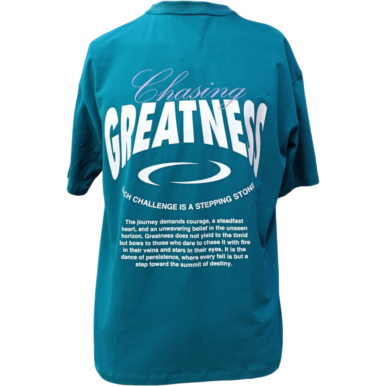CAMISETA OVERSIZE HOOKS VERDE GREATNESS