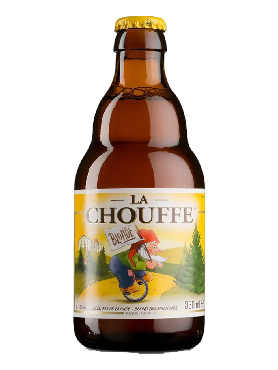 CERVEZA BELGA CHOUFFE BLONDE 330ML