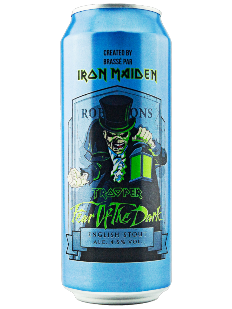 CERVEZA INGLESA IRON MAIDEN TROOPER STOUT LATA 500ML