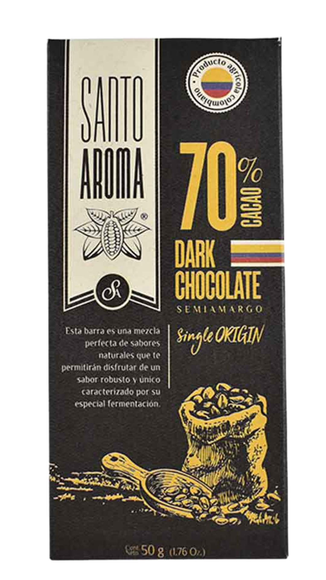 CHOCOLATE SANTO AROMA 70%