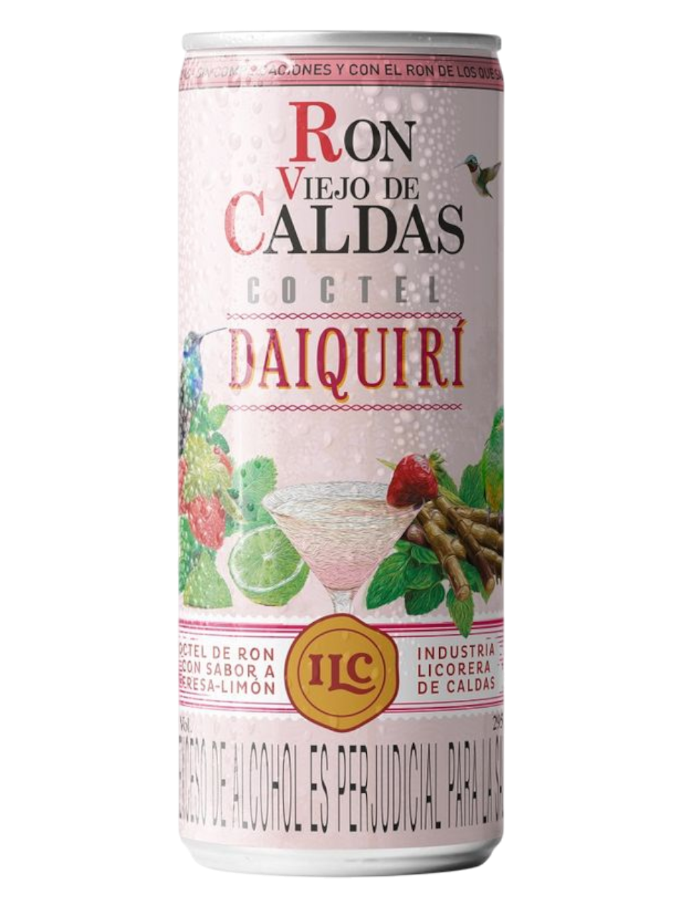 Cóctel Daiquirí Ron Viejo de Caldas en lata 295ml
