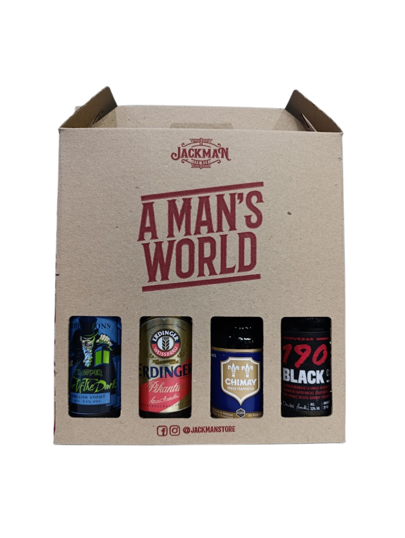 4PACK CERVECERO OSCURAS DEL MUNDO