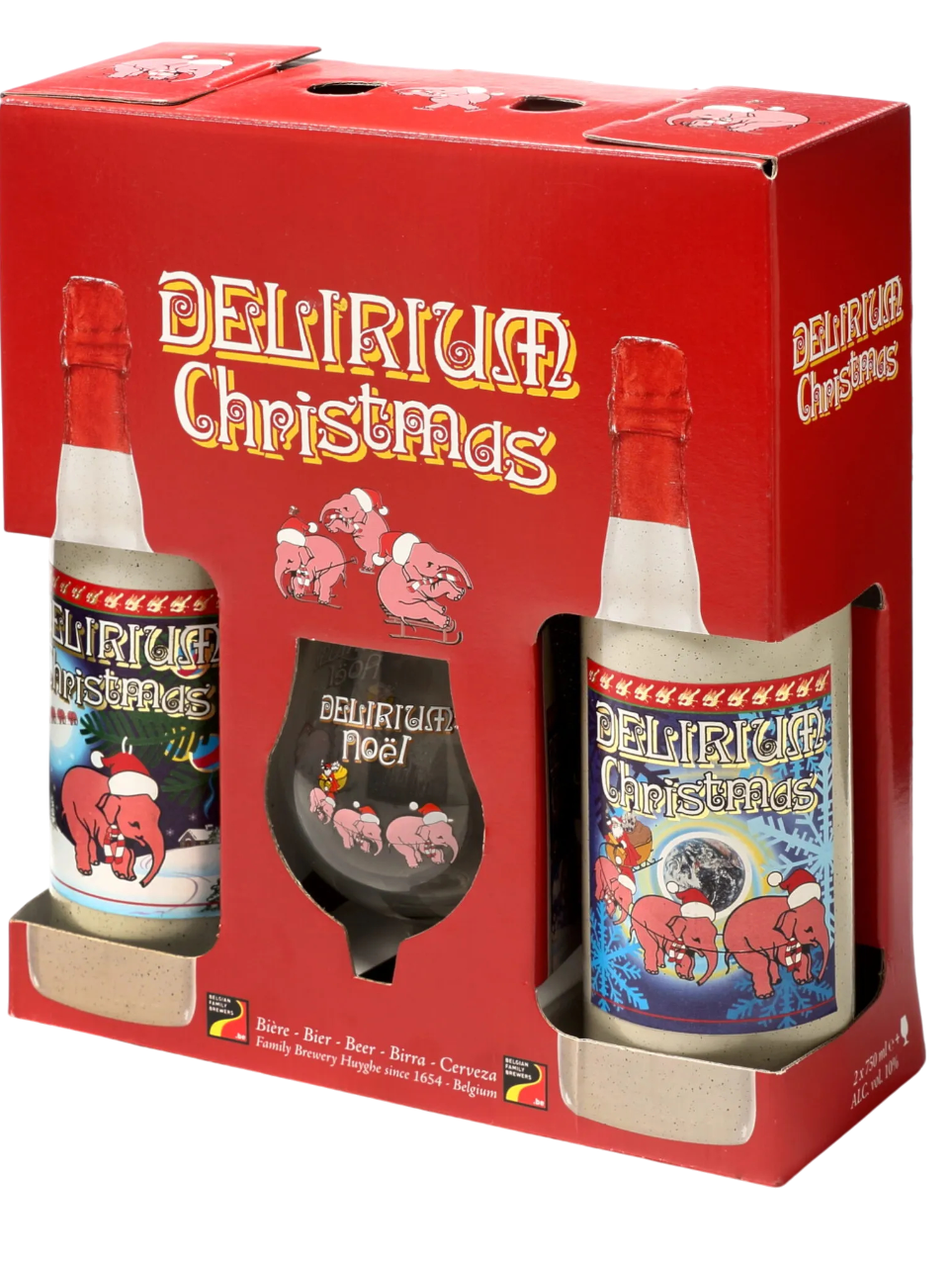 ESTUCHE CERVEZA BELGA DELIRIUM CHRISTMAS 750ML