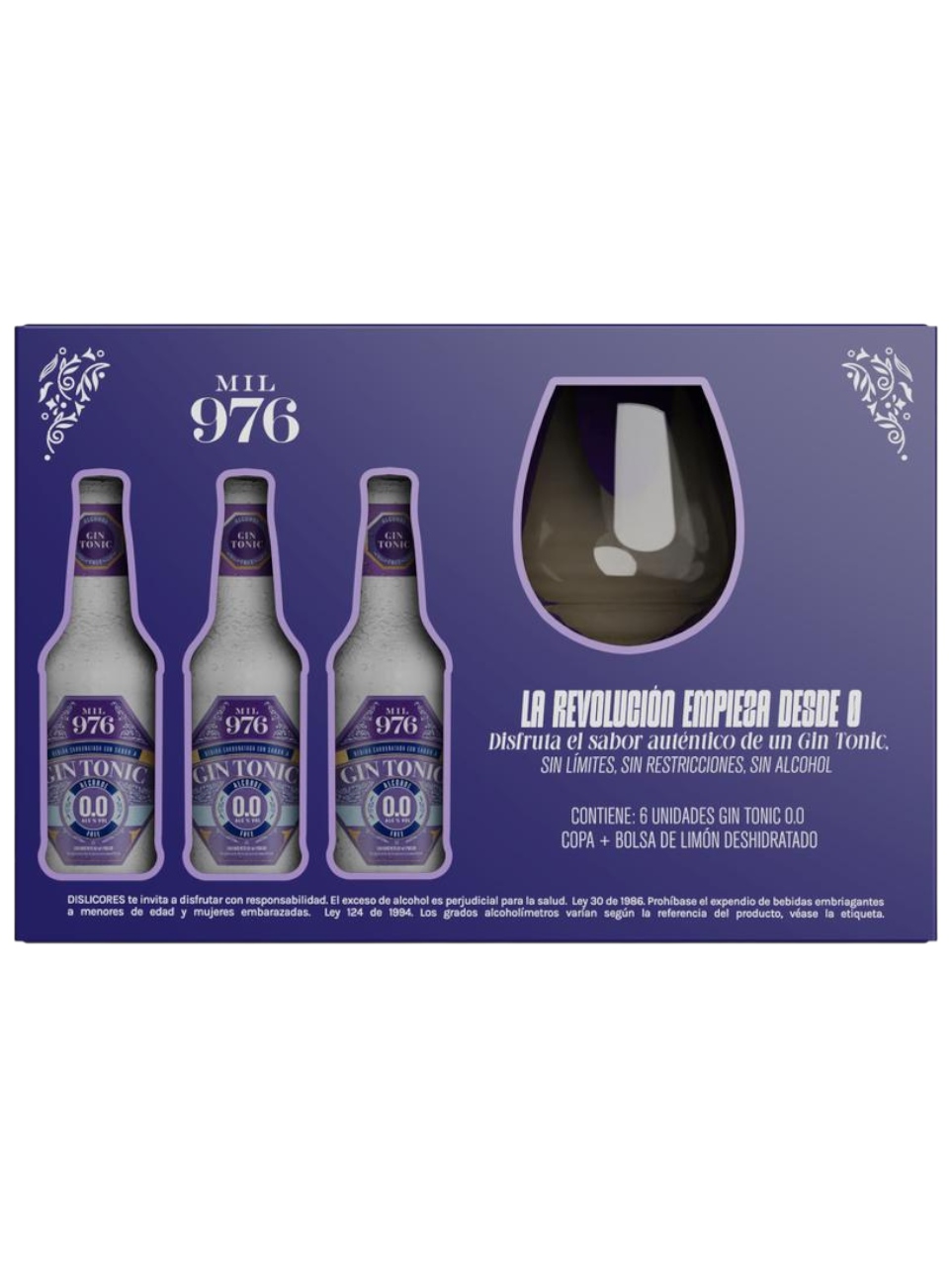 ESTUCHE GIN TONIC 0.0 ALCOHOL