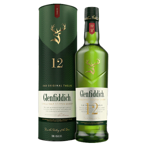 WHISKY GLENFIDDICH 12 750ML