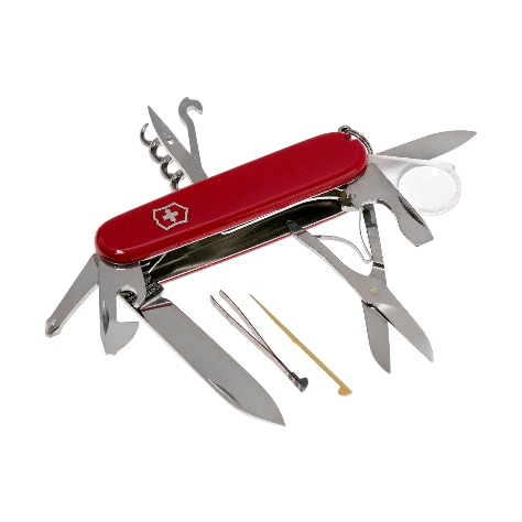 NAVAJA MULTIHERRAMIENTAS EXPLORER ROJA