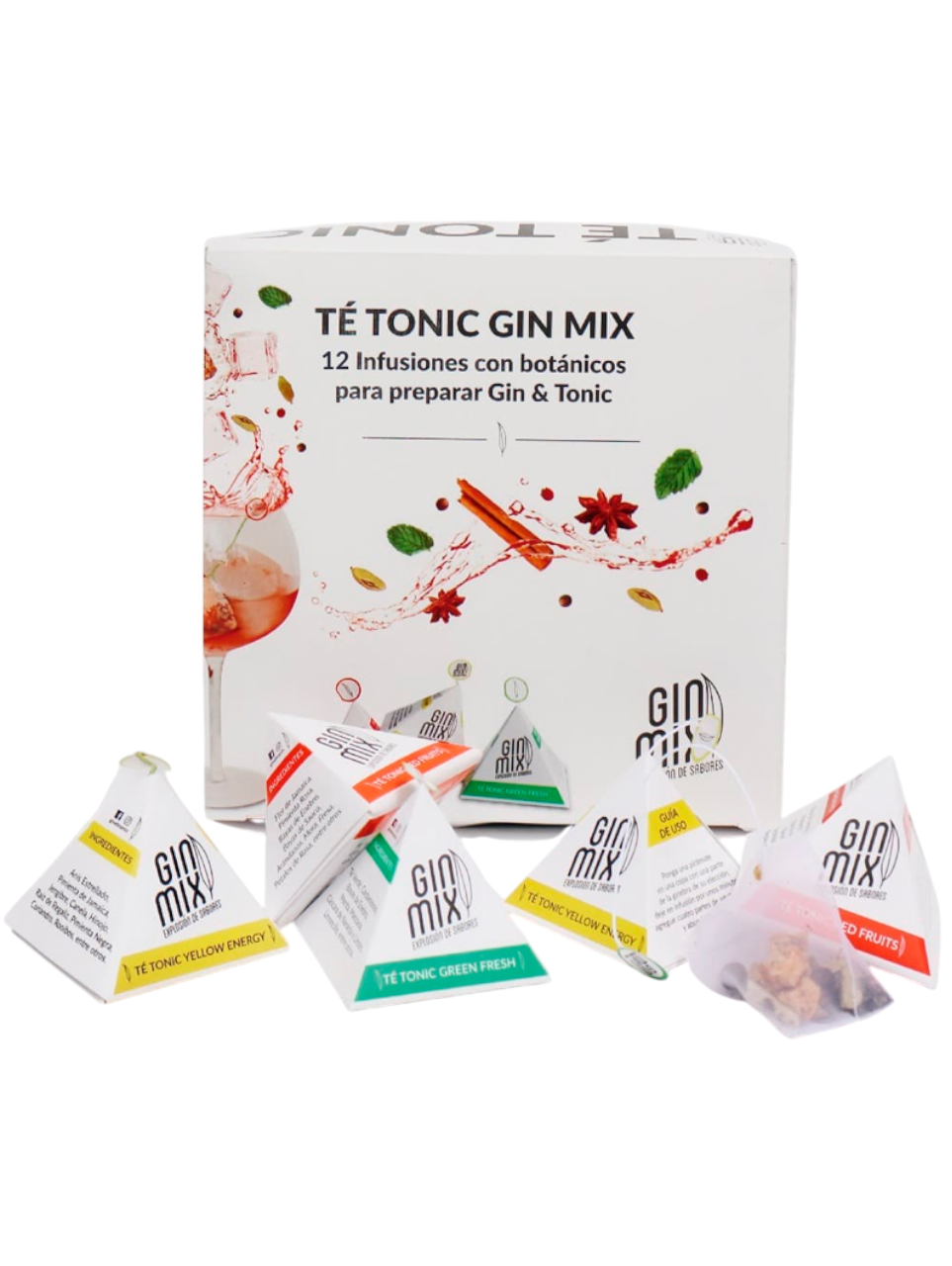Té Tonic Gin Mix con botánicos para cócteles