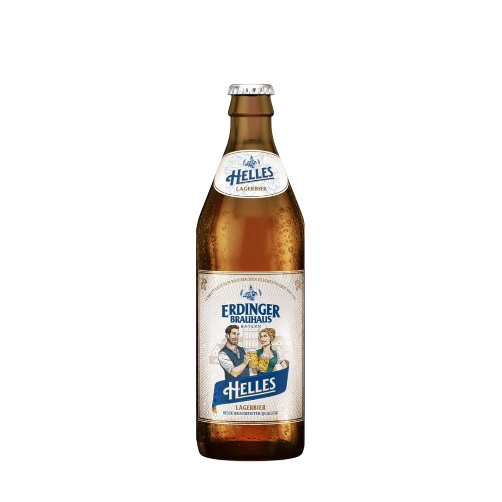CERVEZA ALEMANA ERDINGER HELLES LAGERBIER 500ML