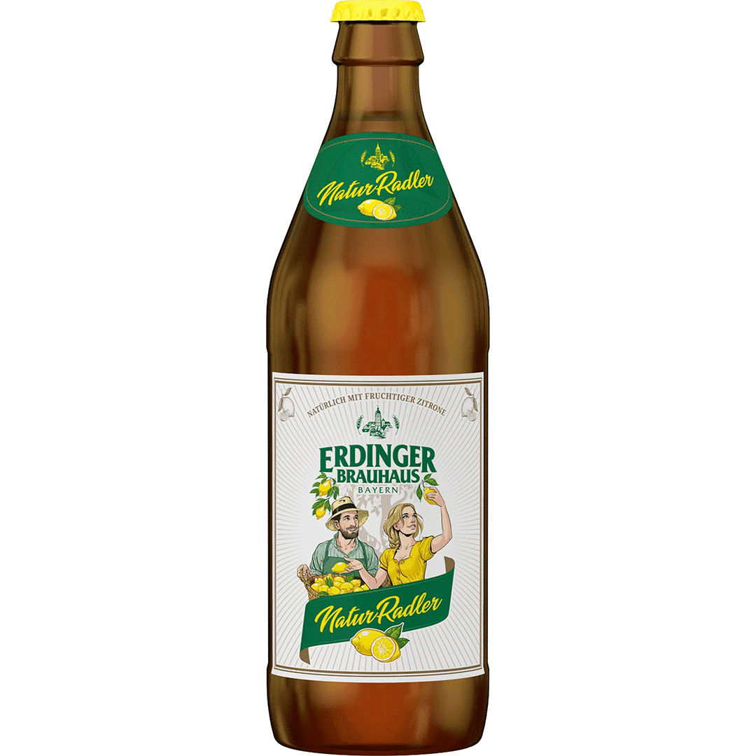 CERVEZA ALEMANA ERDINGER NATUR RADLER 500ML