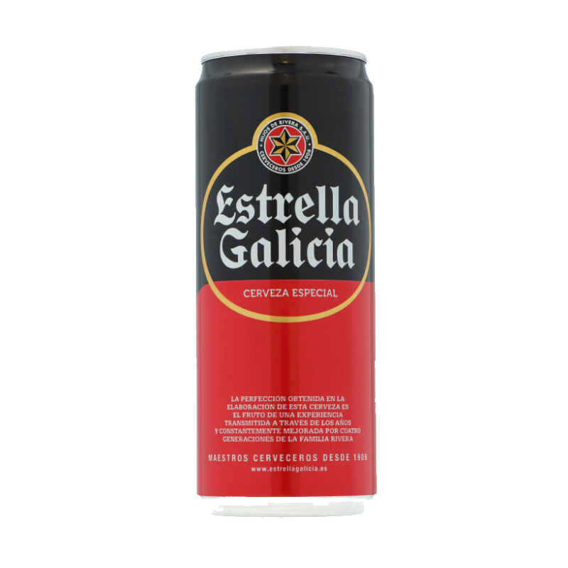 CERVEZA ESPAÑOLA ESTRELLA GALICIA ESPC HELLES LAT
