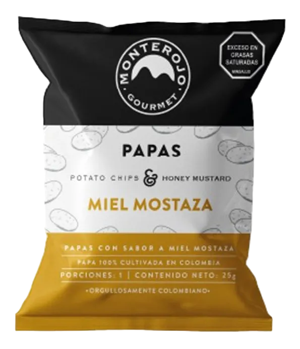 PAPAS MIEL MOSTAZA MONTEROJO 100GR