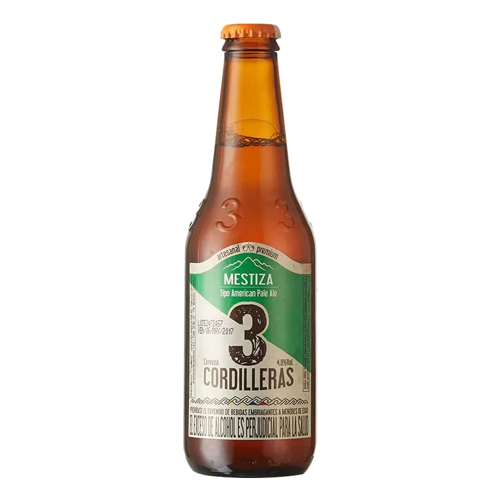 CERVEZA TRES CORDILLERAS MESTIZA 300ML
