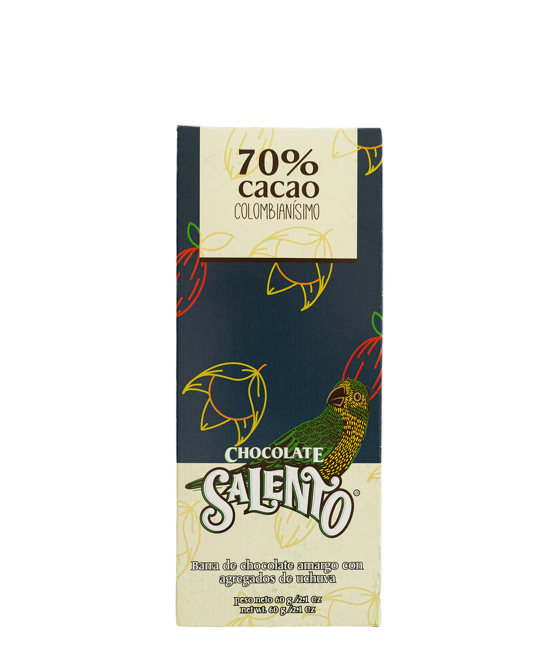 CHOCOLATINA SALENTO® SABOR UCHUVA 70% CACAO
