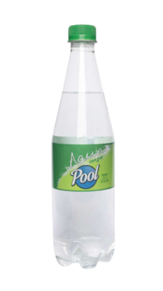 AGUA POOL CON GAS 600ML