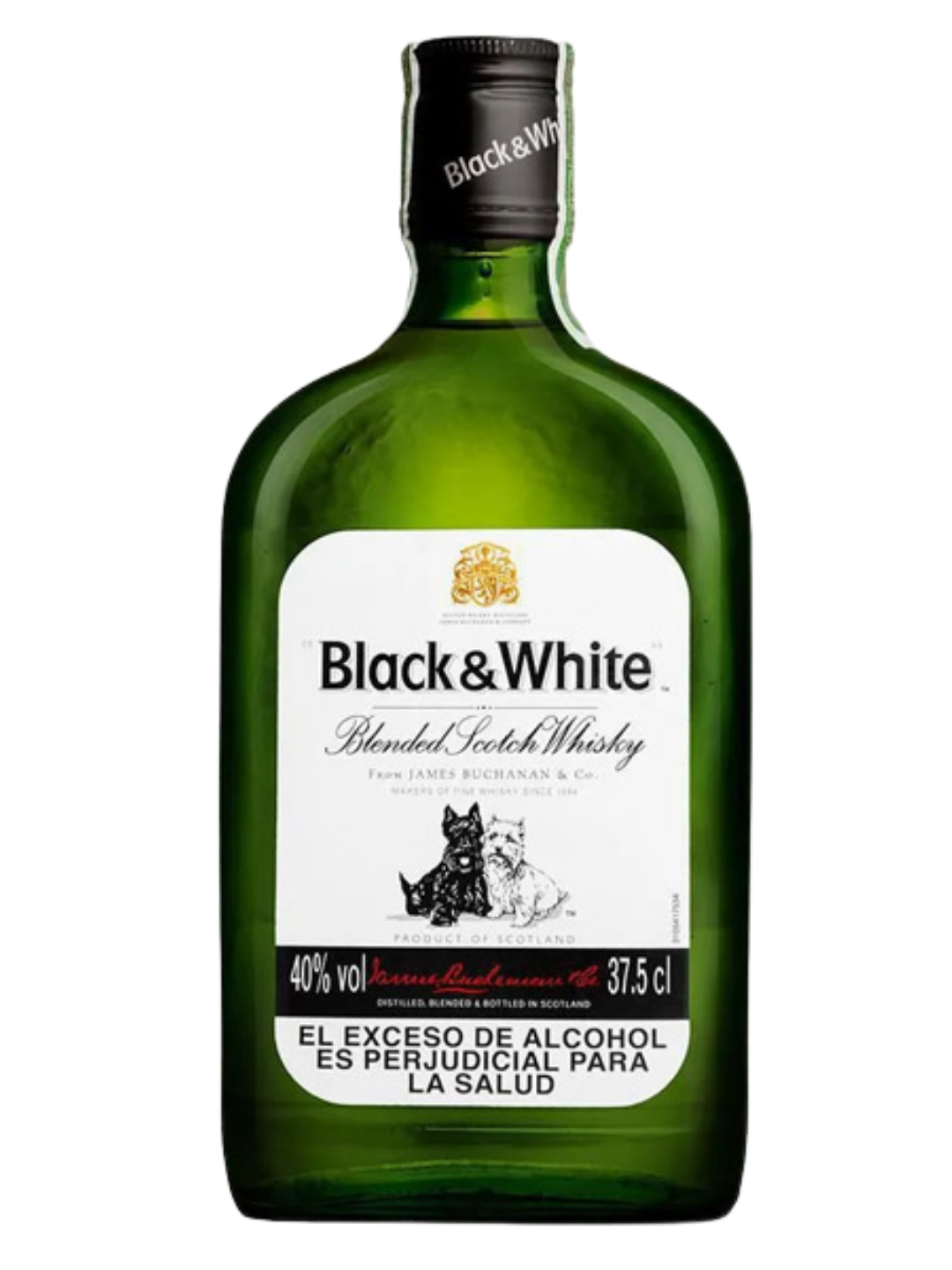 BLACK & WHITE WHISKY 375 ML