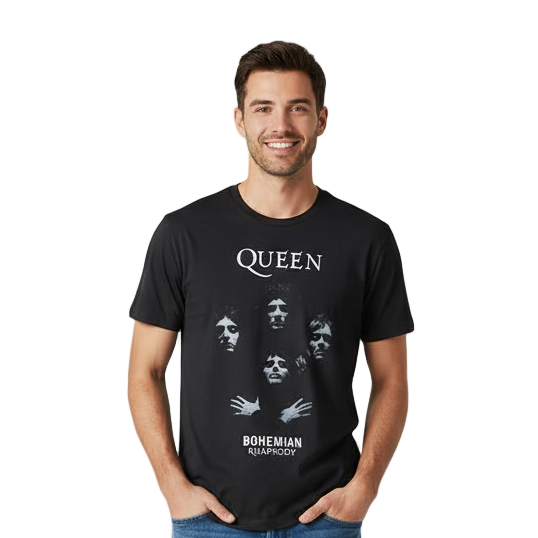 CAMISETA ADULTO MUSICA QUEEN