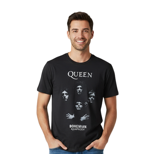 CAMISETA ADULTO MUSICA QUEEN