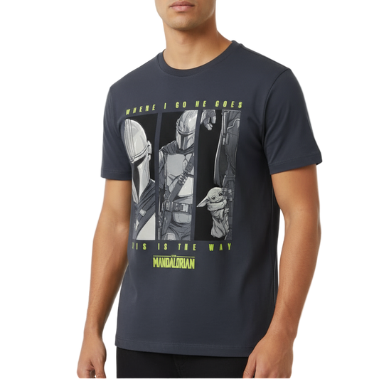 CAMISETA HOMBRE MANDALORIAN