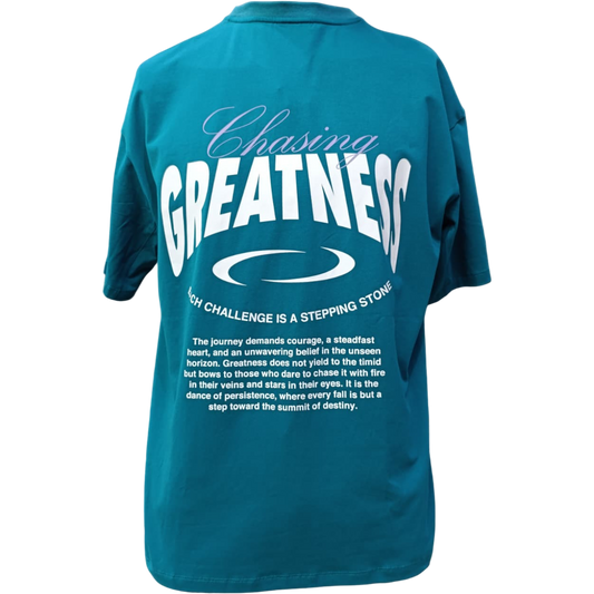 CAMISETA OVERSIZE HOOKS VERDE GREATNESS
