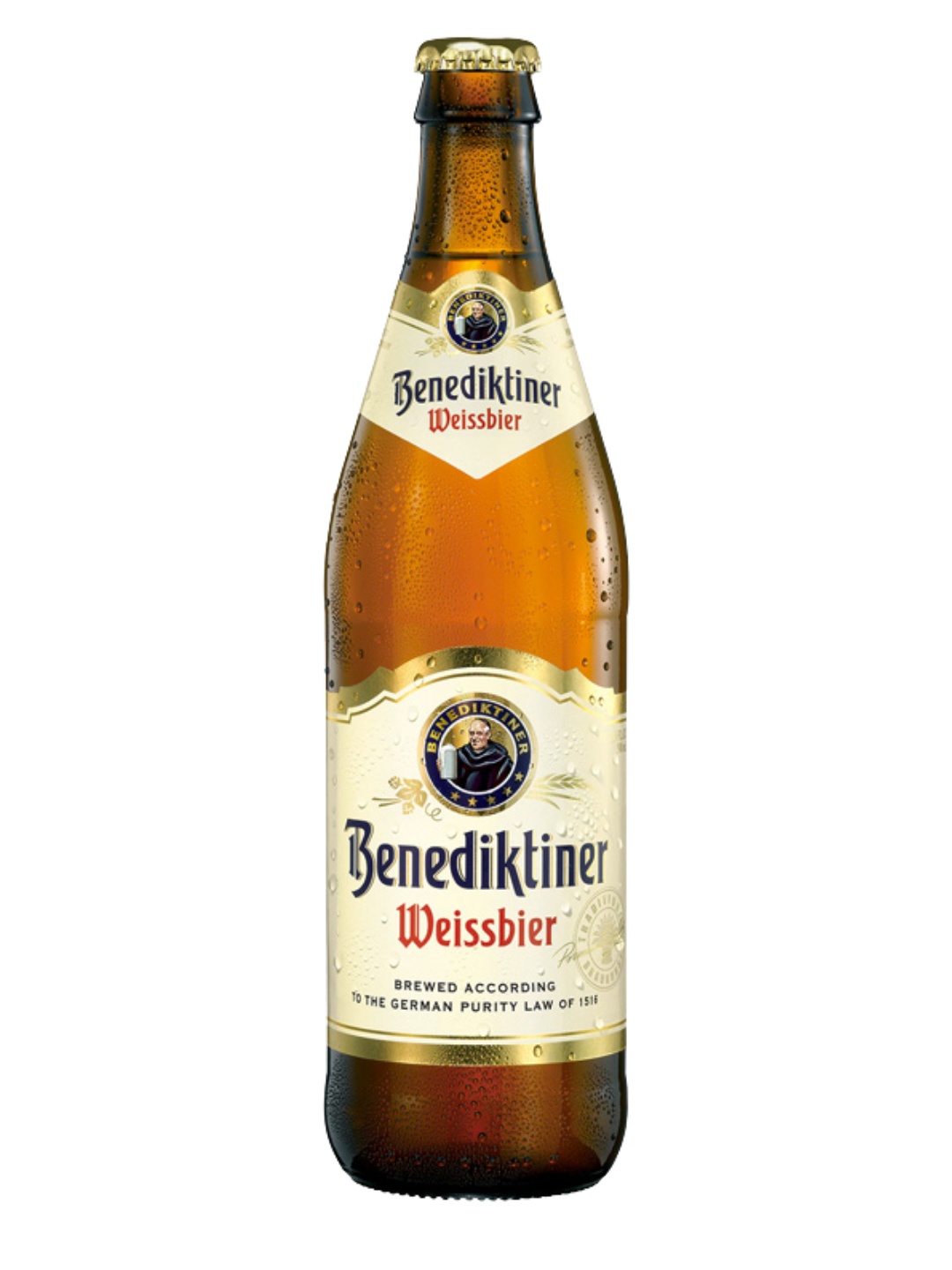 CERVEZA ALEMANA BENEDIKTINER BOT 500ML