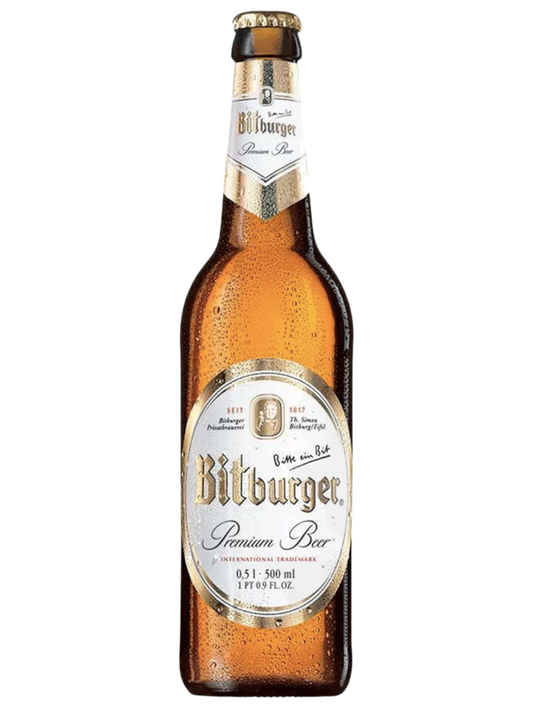 CERVEZA ALEMANA BITBURGER 500ML