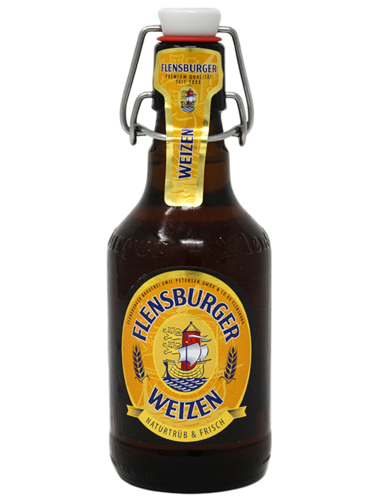CERVEZA ALEMANA FLENSBURGER WEIZEN 330ML