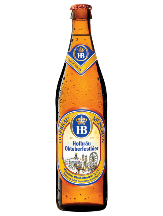 CERVEZA ALEMANA HOFBRAU OKTOBERFEST 500ML