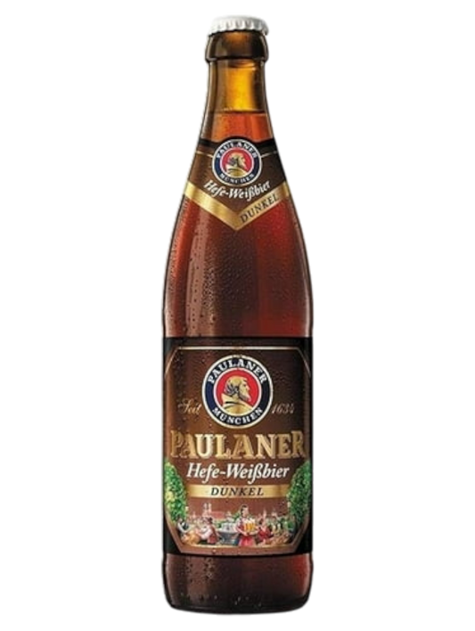 CERVEZA ALEMANA PAULANER DUNKEL 500ML
