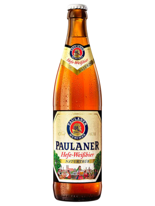 CERVEZA ALEMANA PAULANER NATURTRUB BOT 500ML
