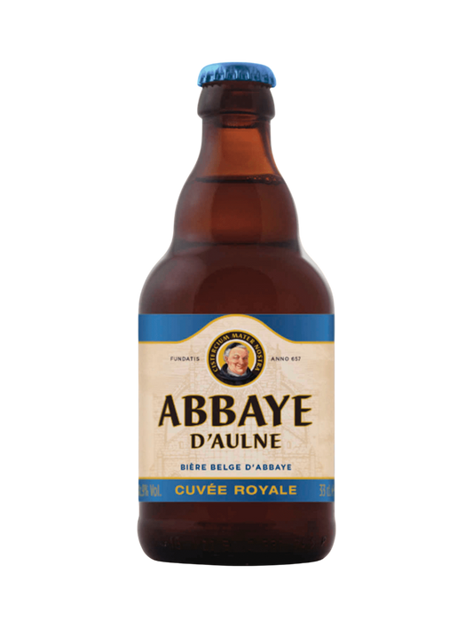 CERVEZA BELGA ABBAYE CUVEE ROYALE BOT 330ML