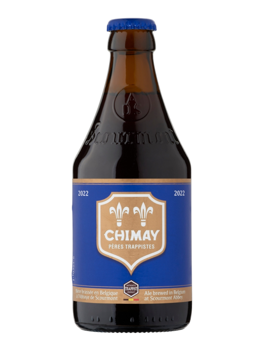 CERVEZA BELGA CHIMAY BLUE 330ML
