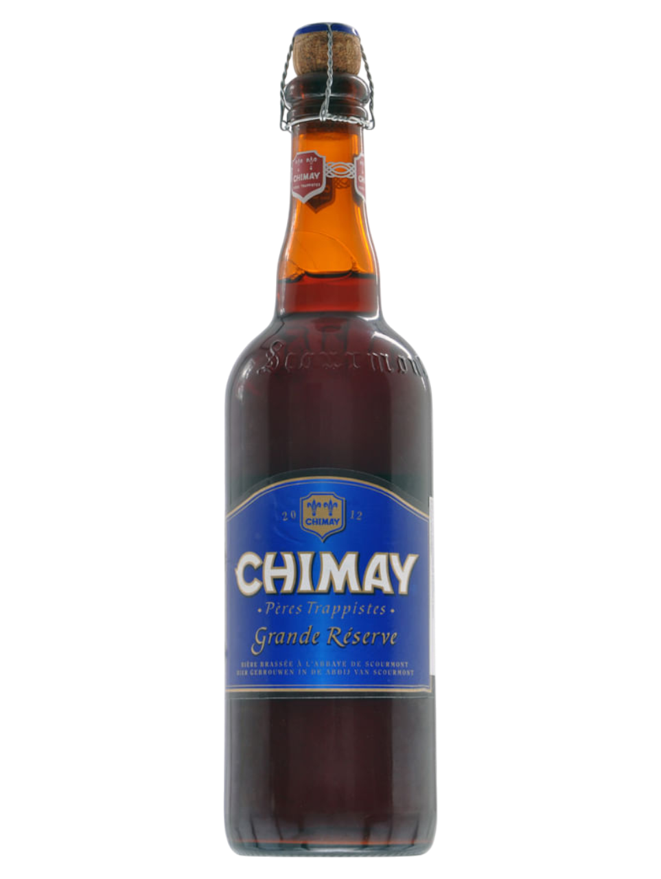 CERVEZA BELGA CHIMAY BLUE 750ML