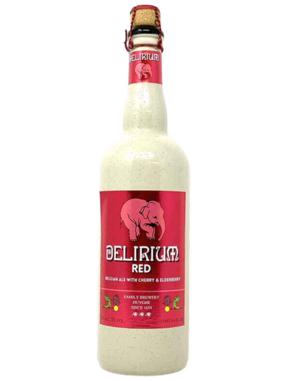 CERVEZA BELGA DELIRIUM RED 750ML