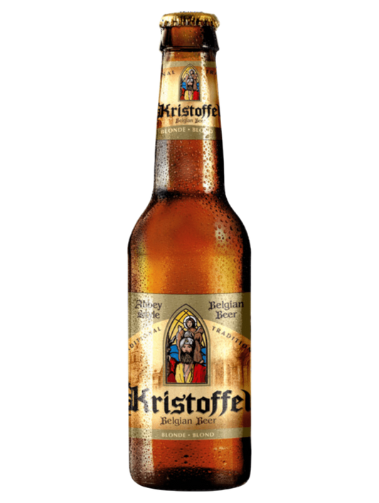 CERVEZA BELGA KRISTOFFEL BLONDE 330ML