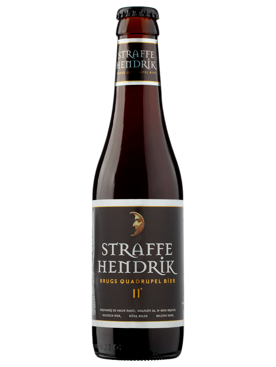 CERVEZA BELGA STRAFFE HENDRIK QUADRUPEL 330ML