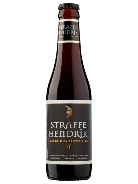 CERVEZA BELGA STRAFFE HENDRIK QUADRUPEL 330ML