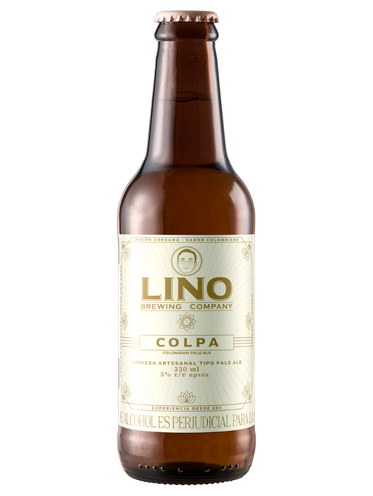 CERVEZA COLOMBIANA COLPA LINO 330ML
