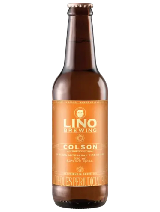 CERVEZA COLOMBIANA COLSON LINO 330ML