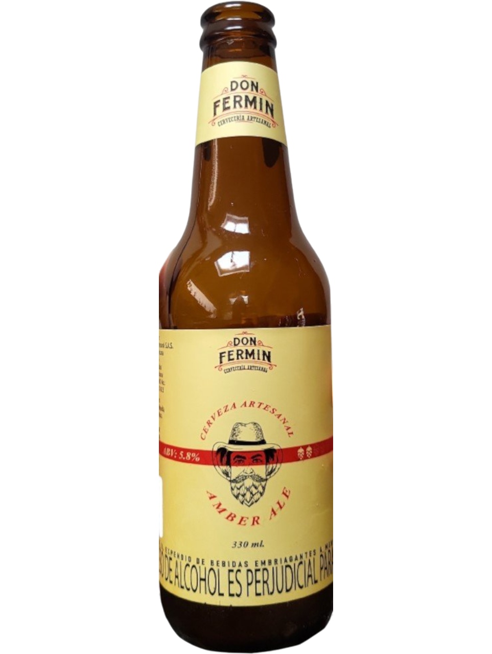 CERVEZA COLOMBIANA DON FERMIN AMBER ALE