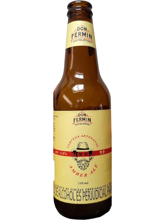 CERVEZA COLOMBIANA DON FERMIN AMBER ALE