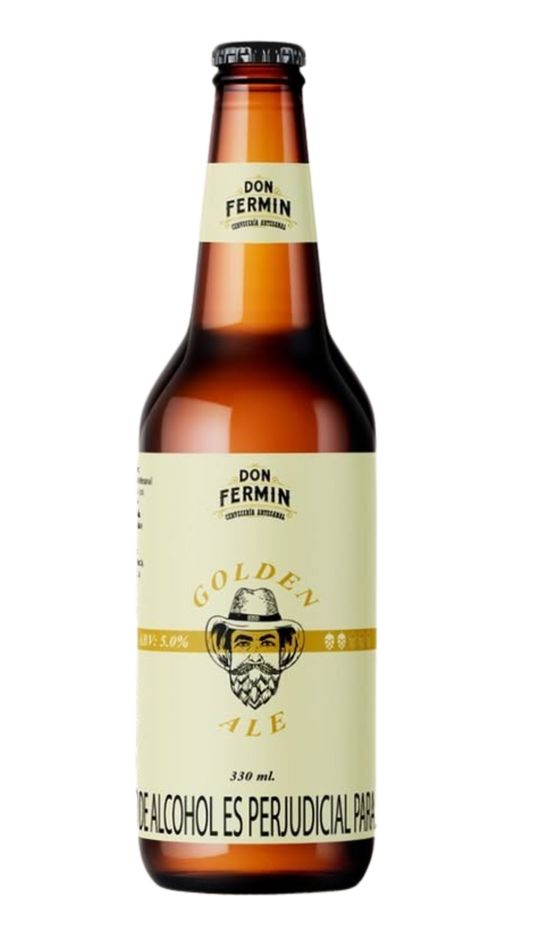 CERVEZA COLOMBIANA DON FERMIN GOLDEN ALE