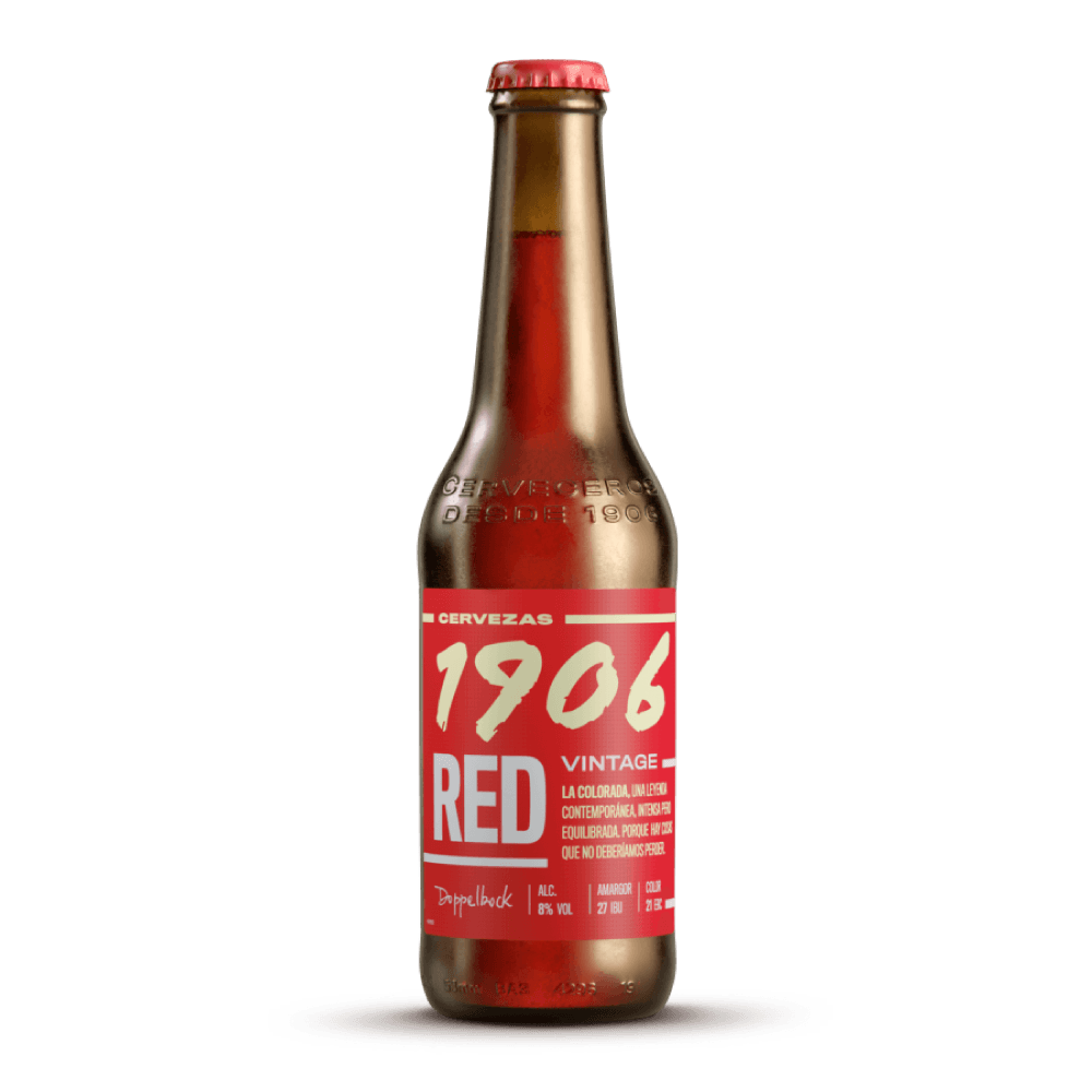 CERVEZA ESPAÑOLA 1906 RED VINTAGE DOPPELBOCK 330ML