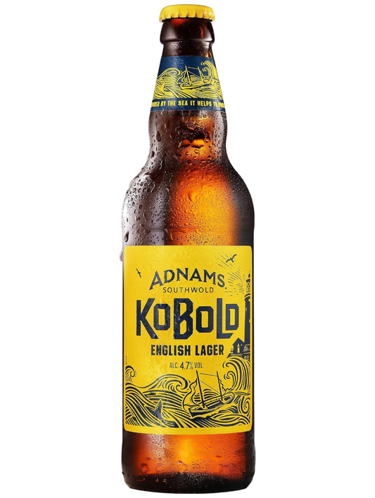 CERVEZA INGLESA ADNAMS KOBOLD ENGLISH LAGER BOT