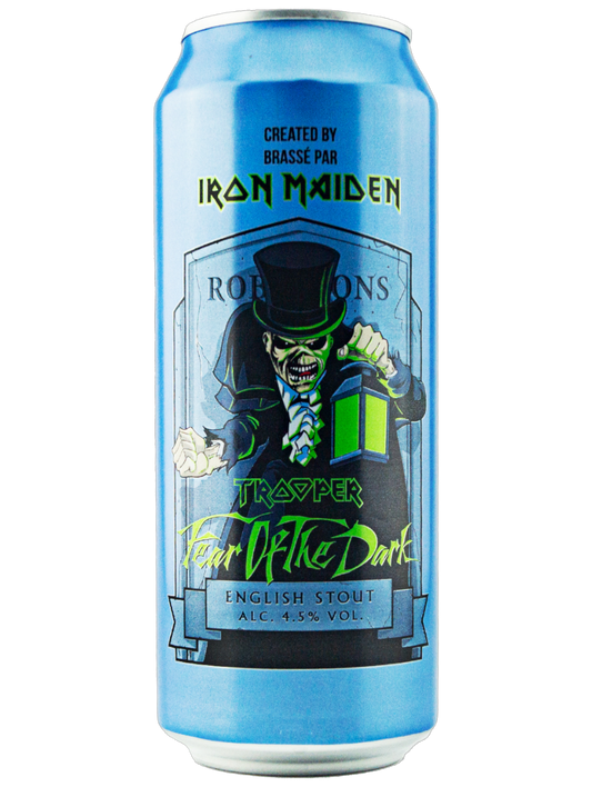 CERVEZA INGLESA IRON MAIDEN TROOPER STOUT LATA 500ML