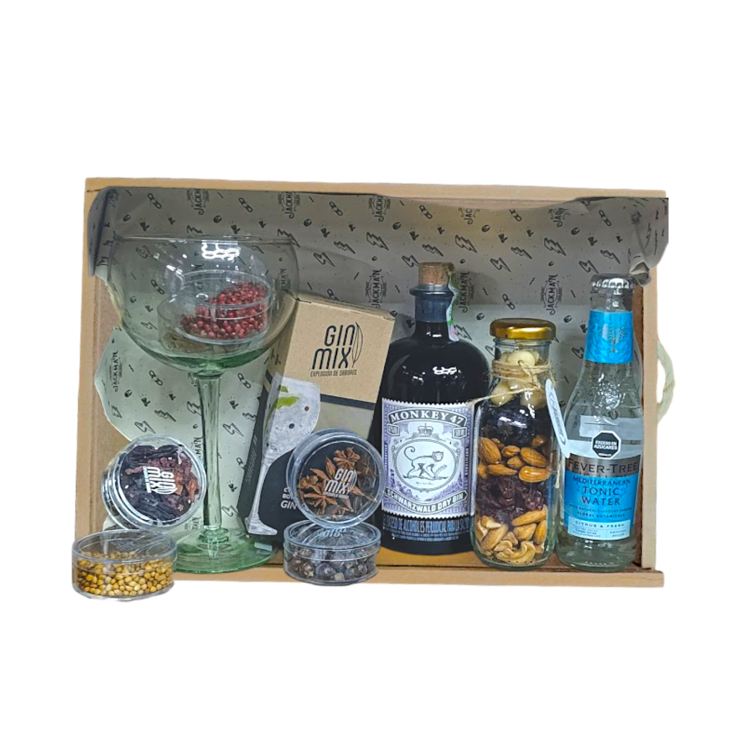 COMBO GIN BOX MONKEY 47