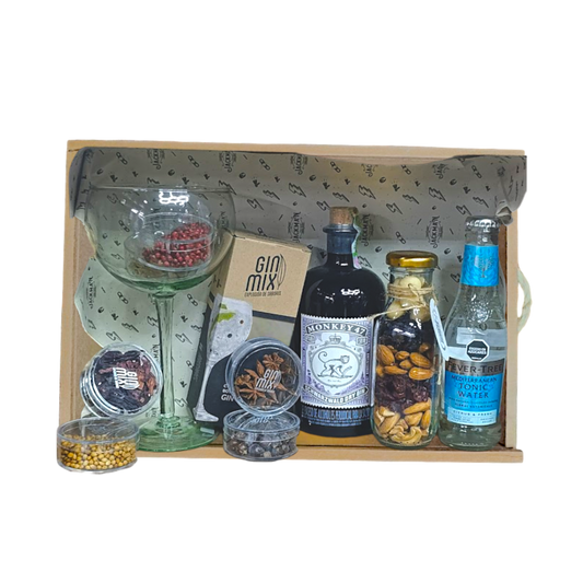 COMBO GIN BOX MONKEY 47