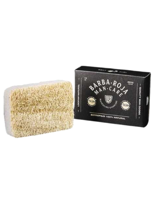 ESTROPAJO NATURAL BARBA ROJA