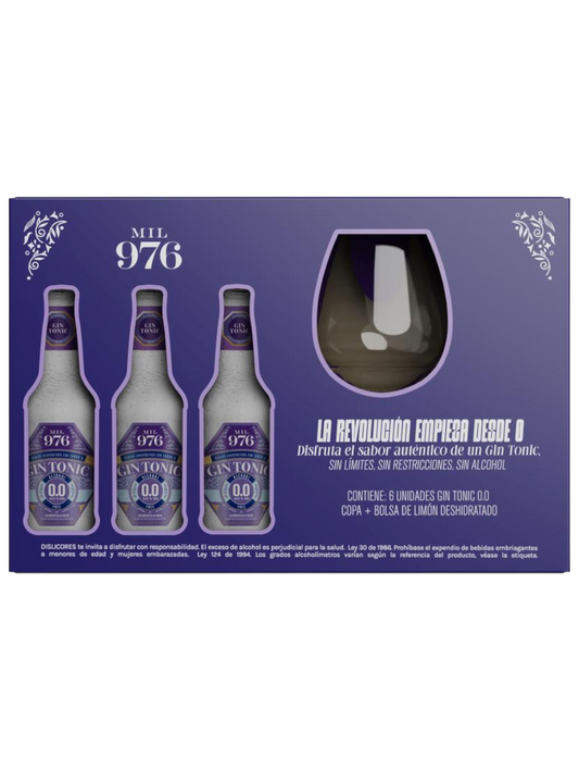 ESTUCHE GIN TONIC 0.0 ALCOHOL